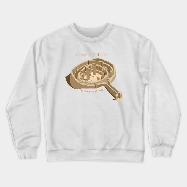 Gobeklitepe ,The Zero Point of History Crewneck Sweatshirt by mkbl